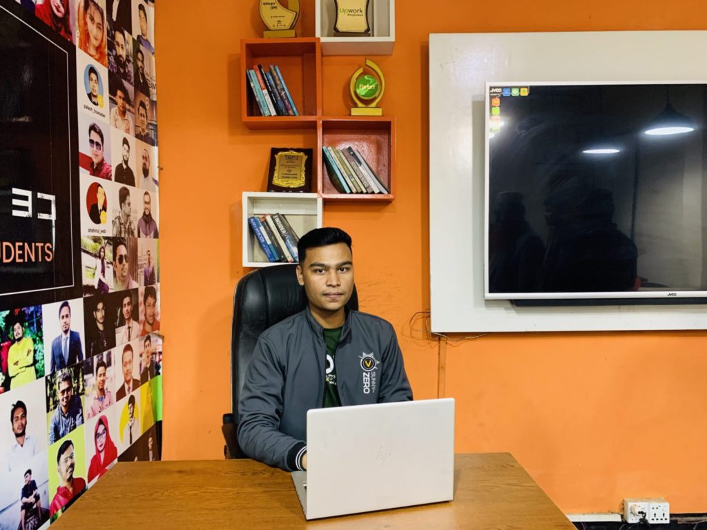 Maruf Khan, professional WordPress web designer and Elementor expert from Bangladesh